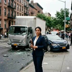 ¿La empresa de transporte no quiere pagarte?: cómo un abogado de accidentes de camiones Brooklyn lucha por ti